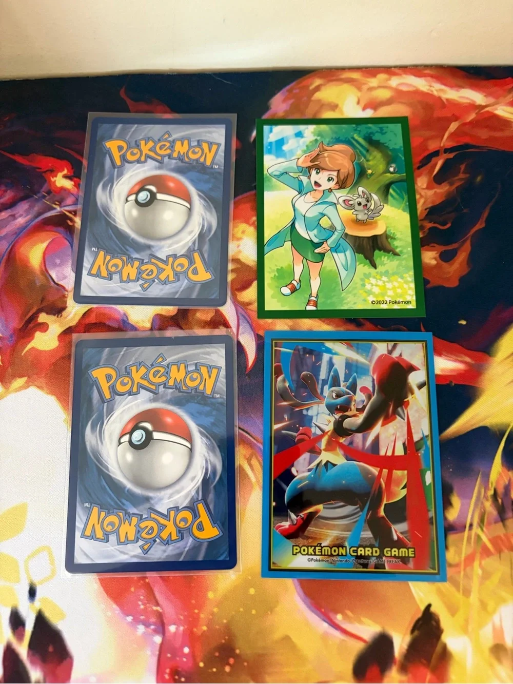 Pokémon Card Lot - Radiant Eternatus, Decidueye V, Salazzle GX + Switch
